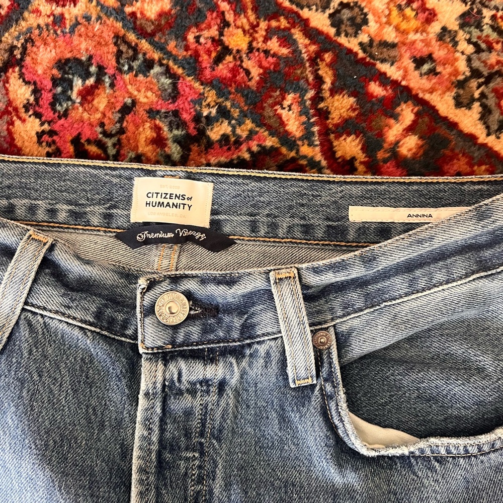 Citizens Of Humanity Annina Wide Leg Jeans - Picture 2 of 7